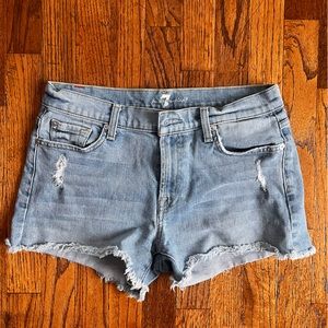 Jean Shorts - 7 For All Mankind